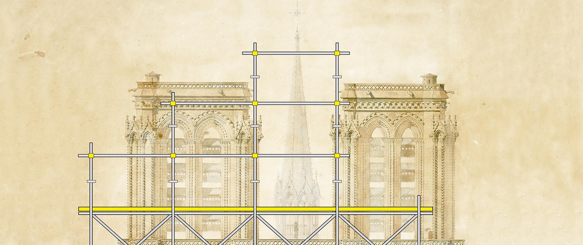 カラフルセット 3個 Architecture et patrimoine ベルナール・トゥリエ