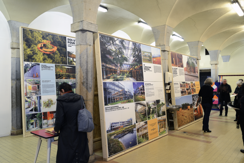 Exposition Réenchanter le monde - Besançon, hôpital Saint-Jacques, 2016