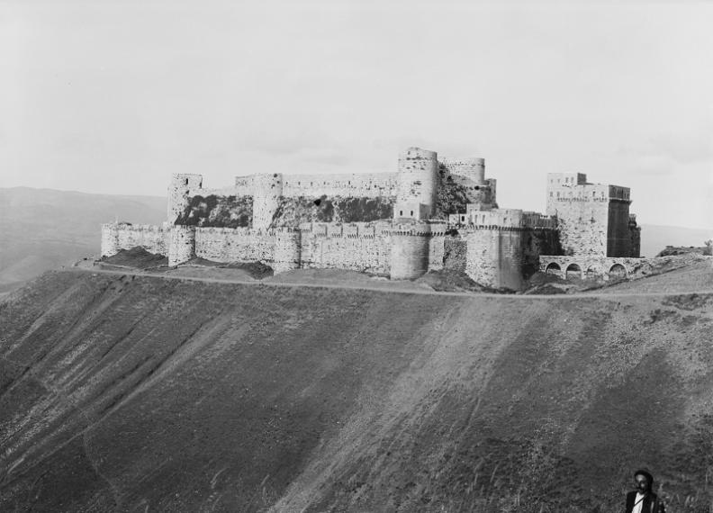 Le Crac des Chevaliers au début du 20 siècle