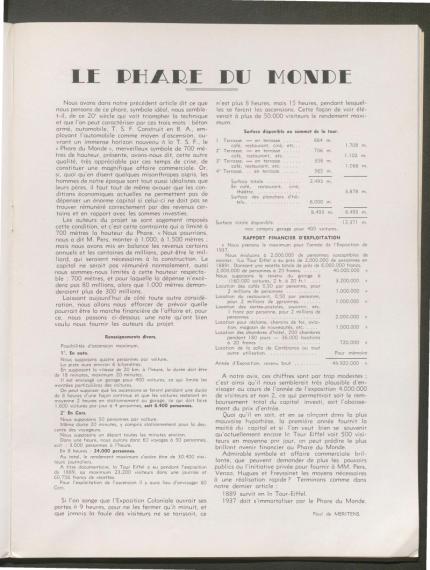 Le Bâtiment illustré, no. 6, 1933