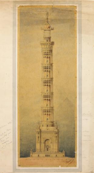 Projet de phare monumental pour Paris