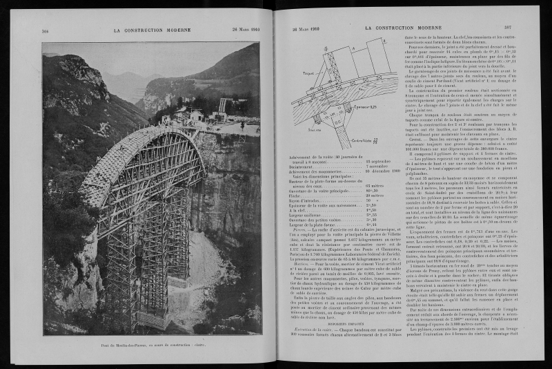 La Construction moderne, no. 26, 1909-1910