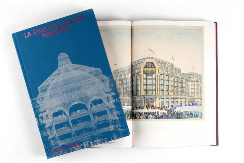 interieur du catalogue Saga des Grands Magasins